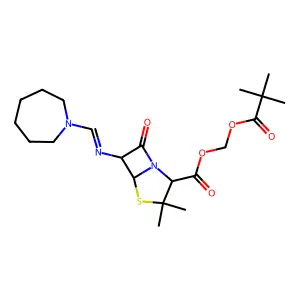 匹美西林 structure