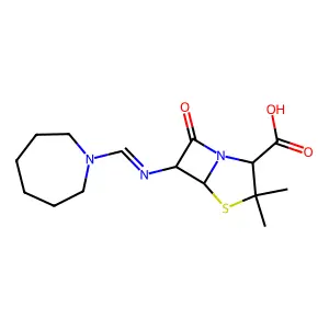 美西林 structure