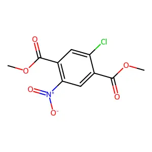 Dimethyl 2-chloro-5-nitroterephthalate structure