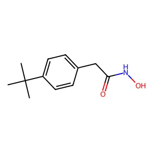 2-(对叔丁基苯基)乙酰异羟肟酸 structure