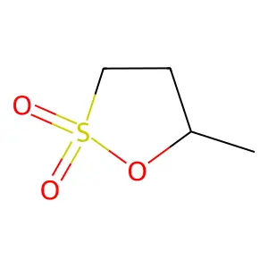5-Methyl-1,2-oxathiolane 2,2-dioxide structure