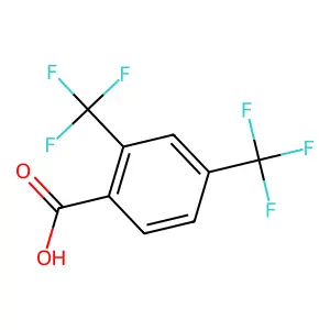 2,4-Bis(trifluoromethyl)benzoic acid structure