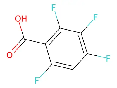 2,3,4,6-tetrafluorobenzoic Acid structure