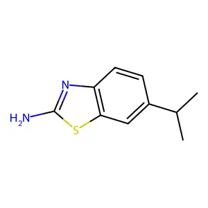 6-Isopropyl-benzothiazol-2-ylamine structure