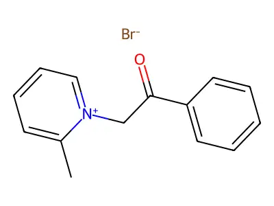 2-(2-methyl-2H-pyridin-1-yl)-1-phenylethanone structure