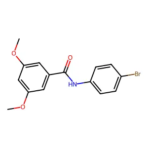 N-(4-Bromophenyl)-3,5-dimethoxybenzamide structure