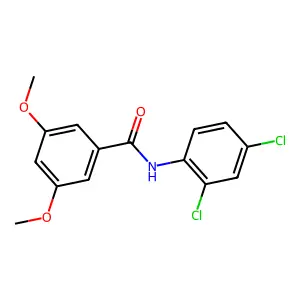 N-(2,4-dichlorophenyl)-3,5-dimethoxybenzamide structure