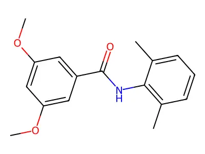 N-(2,6-dimethylphenyl)-3,5-dimethoxybenzamide structure