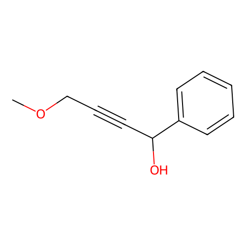 4-Methoxy-1-phenylbut-2-yn-1-ol structure