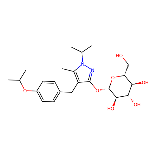 Remogliflozin structure