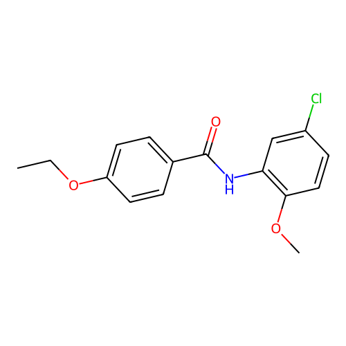 N-(5-chloro-2-methoxyphenyl)-4-ethoxybenzamide structure