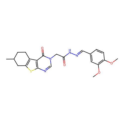 C22H24N4O4S structure