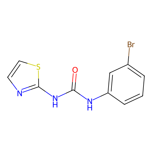 1-(3-Bromophenyl)-3-(1,3-thiazol-2-yl)urea structure