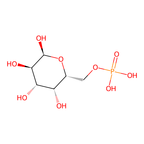 alpha-D-galactose 6-phosphate structure