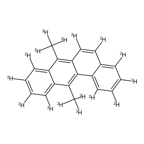 Benz(a)anthracene-d16, 7,12-dimethyl- structure