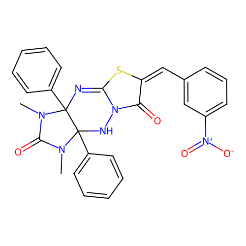 C27H22N6O4S structure
