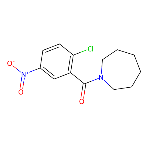 1-(2-Chloro-5-nitrobenzoyl)azepane structure