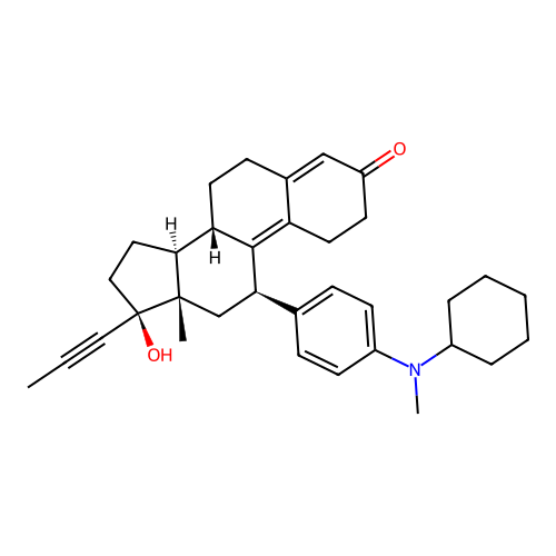 Cymipristone structure