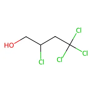 2,4,4,4-Tetrachloro-1-butanol structure