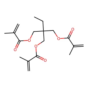 Trimethylolpropane Trimethacrylate structure