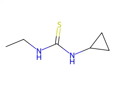 1-Cyclopropyl-3-ethylthiourea structure