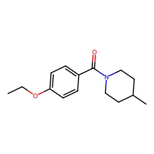 1-(4-Ethoxybenzoyl)-4-methylpiperidine structure