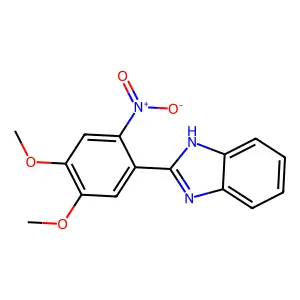 2-(4,5-Dimethoxy-2-nitrophenyl)-1H-benzimidazole structure