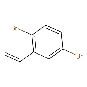 2,5-Dibromostyrene structure