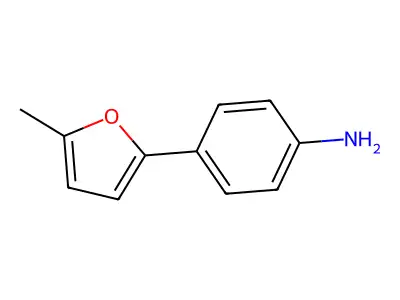 4-(5-Methylfuran-2-yl)aniline structure