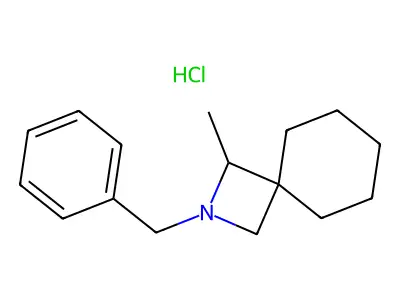 2-benzyl-1-methyl-2-azaspiro[3.5]nonane Hydrochloride structure