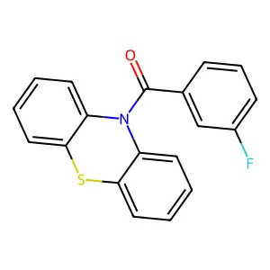 (3-Fluorophenyl)-phenothiazin-10-ylmethanone structure