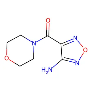 4-(吗啉-4-羰基)-1,2,5-噁二唑-3-胺 structure