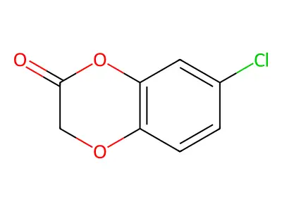 7-Chloro-benzo[1,4]dioxin-2-one structure