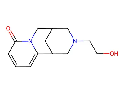 12-(3-Hydroxyethyl)-cytisine structure
