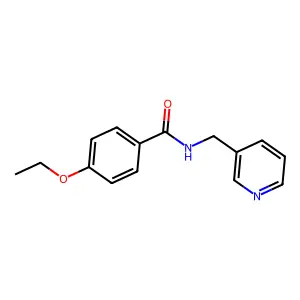 4-ethoxy-N-(3-pyridinylmethyl)benzamide structure