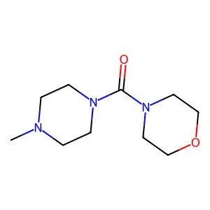 (4-Methylpiperazin-1-yl)(morpholin-4-yl)methanone structure