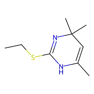 2-(Ethylsulfanyl)-4,6,6-trimethyl-1,6-dihydropyrimidine structure