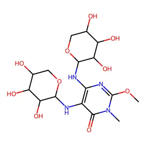 Gamma-hydroxyhomoarginine structure