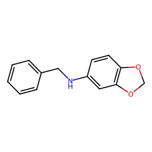 N-Benzyl-2H-1,3-benzodioxol-5-amine structure