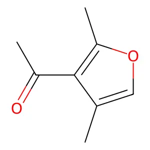 3-Acetyl-2,4-dimethylfuran structure