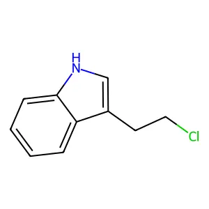 3-(2-Chloroethyl)-1H-indole structure
