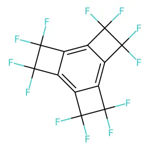 perfluoro-triethanobenzene structure