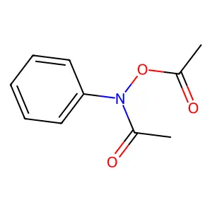 N,O-二乙酰基-N-苯基羟胺 structure