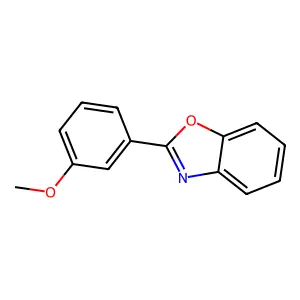 2-(3-Methoxyphenyl)benzo[d]oxazole structure