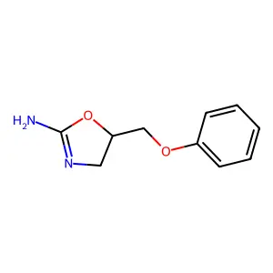 5-Phenyloxymethyl-2-amino-2-oxazoline structure