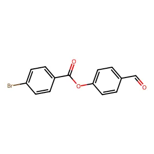 4-Formylphenyl 4-bromobenzoate structure