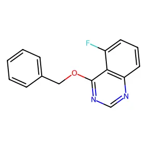 4-(Benzyloxy)-5-fluoroquinazoline structure