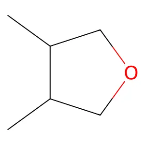 3,4-Dimethyltetrahydrofuran structure