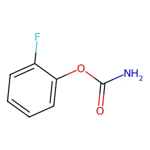 (2-Fluorophenyl) carbamate structure