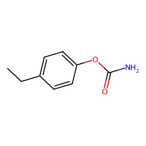 (4-Ethylphenyl) carbamate structure